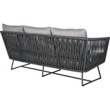 Orion 3 Seat Sofa - Dark Pebble Outdoor