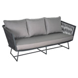 Orion 3 Seat Sofa - Dark Pebble Outdoor-Outdoor Sofas & Loveseats-Seasonal Living-LOOMLAN