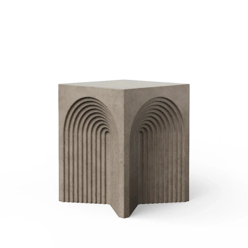 Orion Concrete Made Outdoor Stool