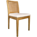 Orville Performance Fabric Modern Dining Chair 2PC-Dining Chairs-Moe's Home-Natural-LOOMLAN