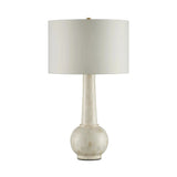 Osa Elegant Ivory Design Table Lamp-Table Lamps-Currey & Co-LOOMLAN