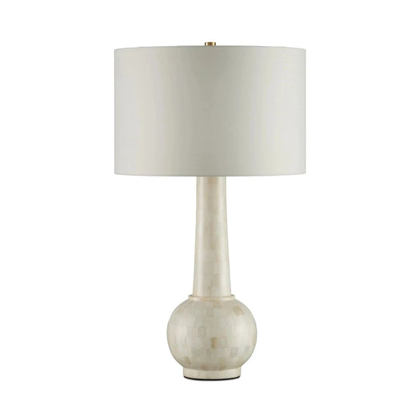 Osa Elegant Ivory Design Table Lamp-Table Lamps-Currey & Co-LOOMLAN