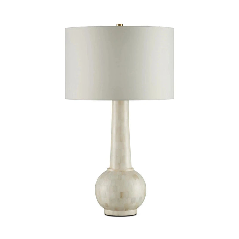 Osa Elegant Ivory Design Table Lamp-Table Lamps-Currey & Co-LOOMLAN