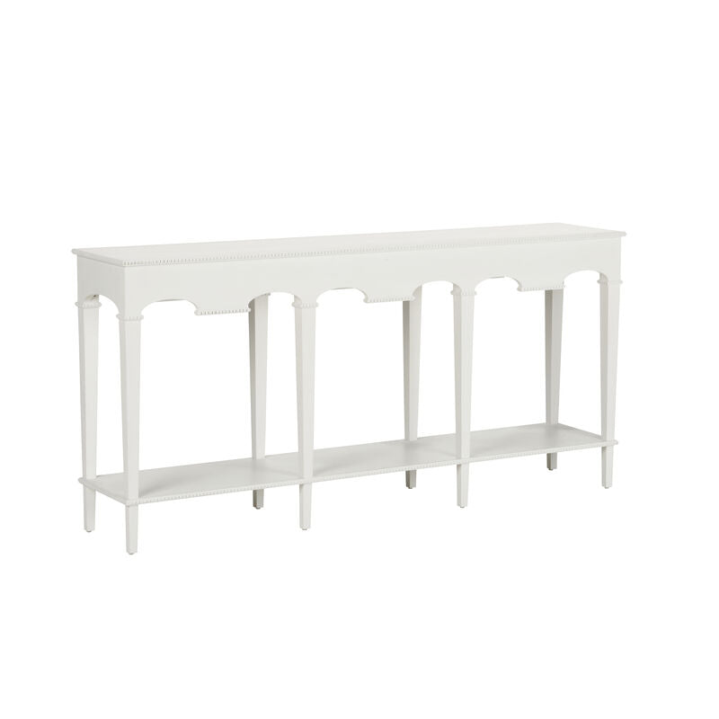 Oslo Wooden Modern Console Table-Console Tables-Chelsea House-White-LOOMLAN