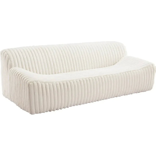 Osterbro Wood Cream Sofa - LOOMLAN - Zuo Modern - Sofas & Loveseats