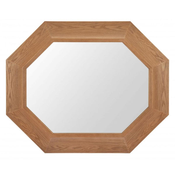 Otekant Natural Wood Frame Wall Mirror