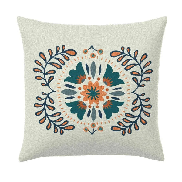 Otomia Medallion Resort Outdoor Pillow-Outdoor Pillows-Earnest Collection-LOOMLAN