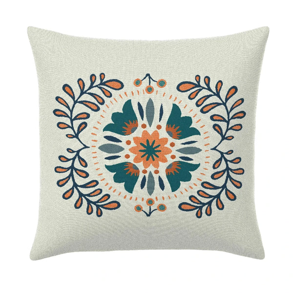 Otomia Medallion Resort Outdoor Pillow-Outdoor Pillows-Earnest Collection-LOOMLAN