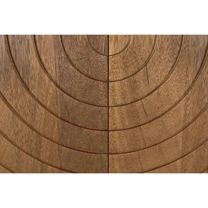 Otto Hutch Walnut Tall Bookcase Cabinet - LOOMLAN - Noir - Bookcases