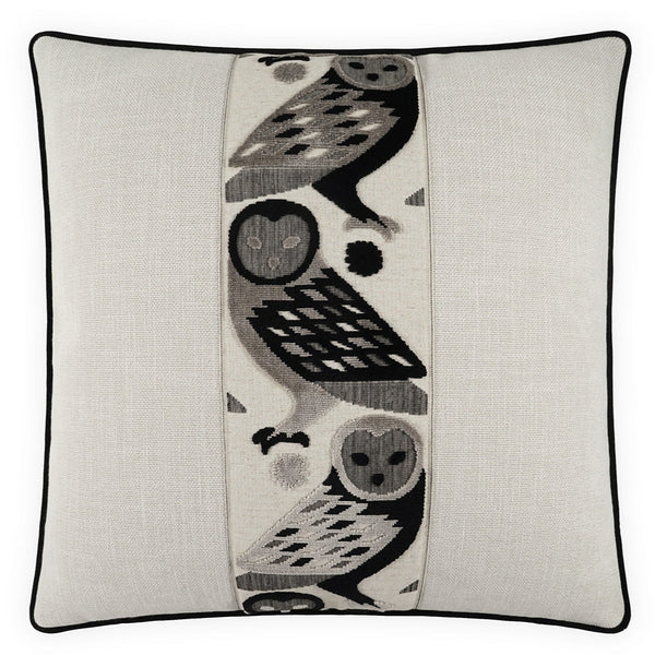 Otus Handcrafted Throw Pillow