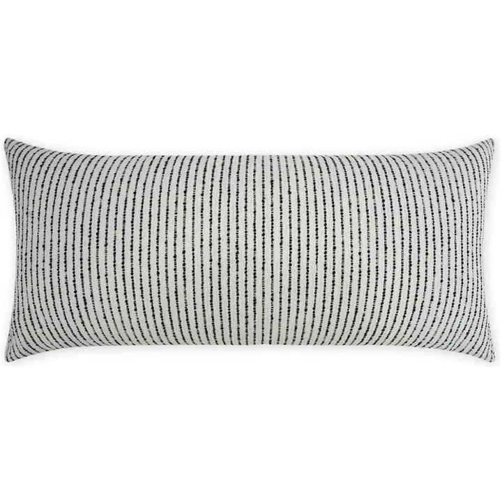 Outdoor Burson Lumbar Pillow - Domino-Outdoor Pillows-D.V. Kap-LOOMLAN