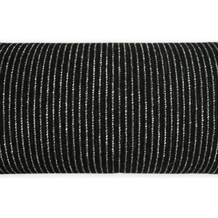 Outdoor Burson Lumbar Pillow - Onyx-Outdoor Pillows-D.V. Kap-LOOMLAN