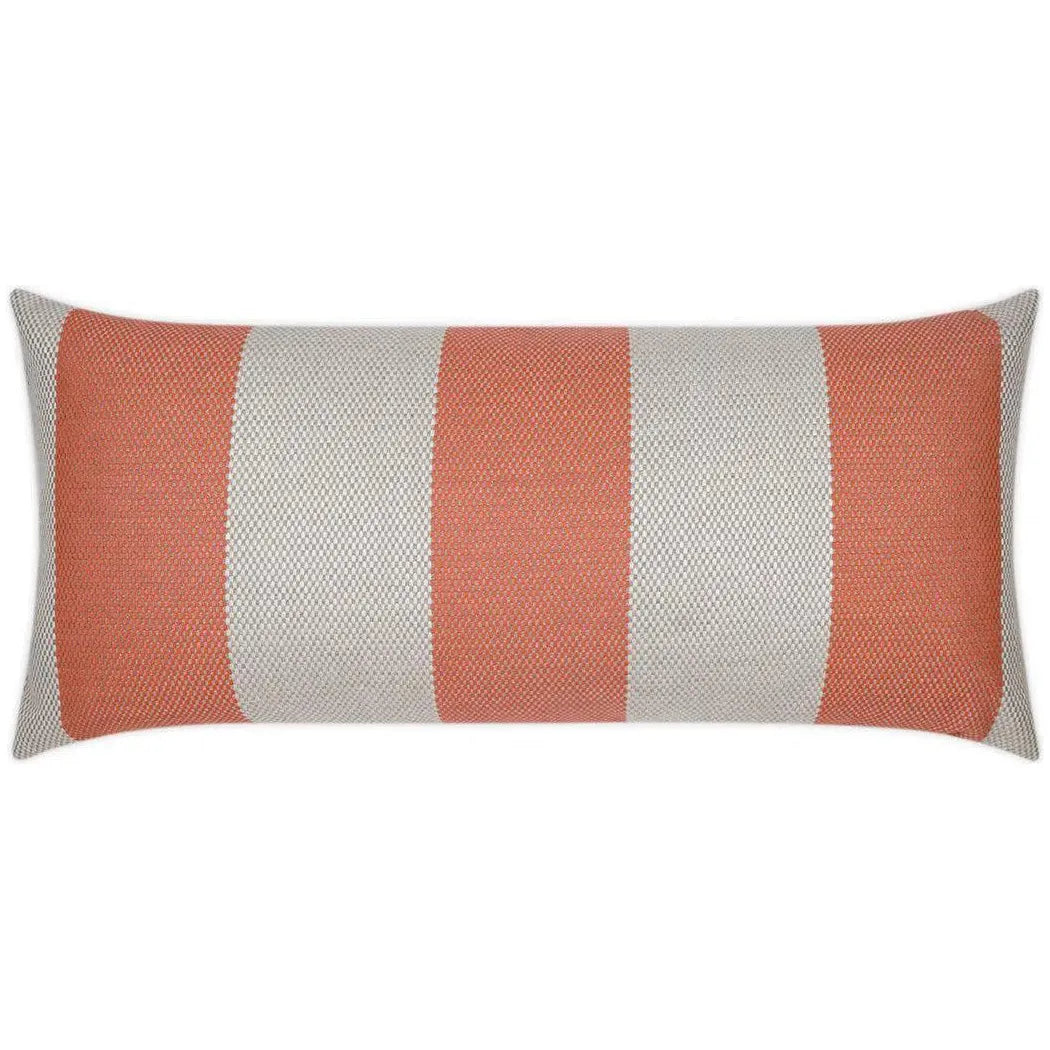 Outdoor Carlsbad Lumbar Pillow - Guava