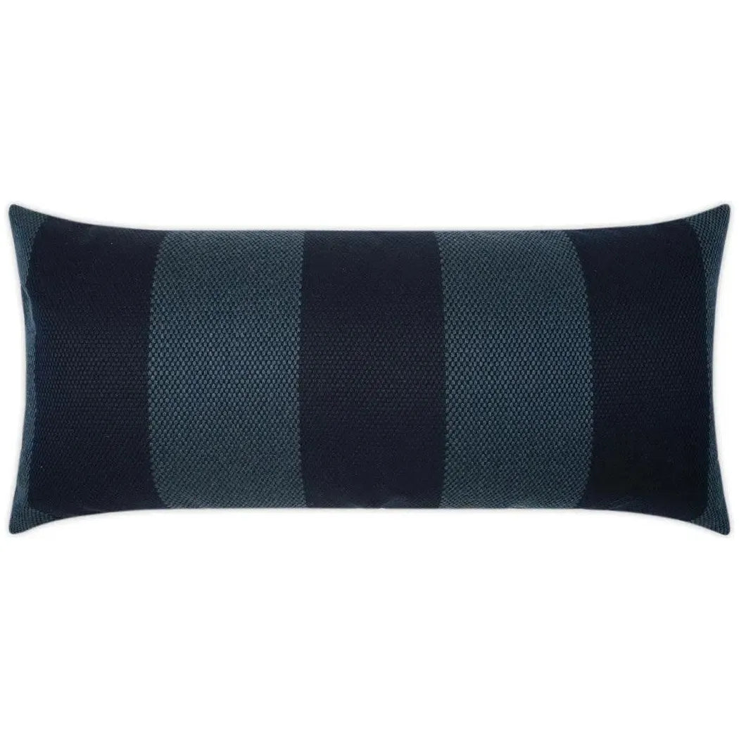 Outdoor Carlsbad Lumbar Pillow - Indigo