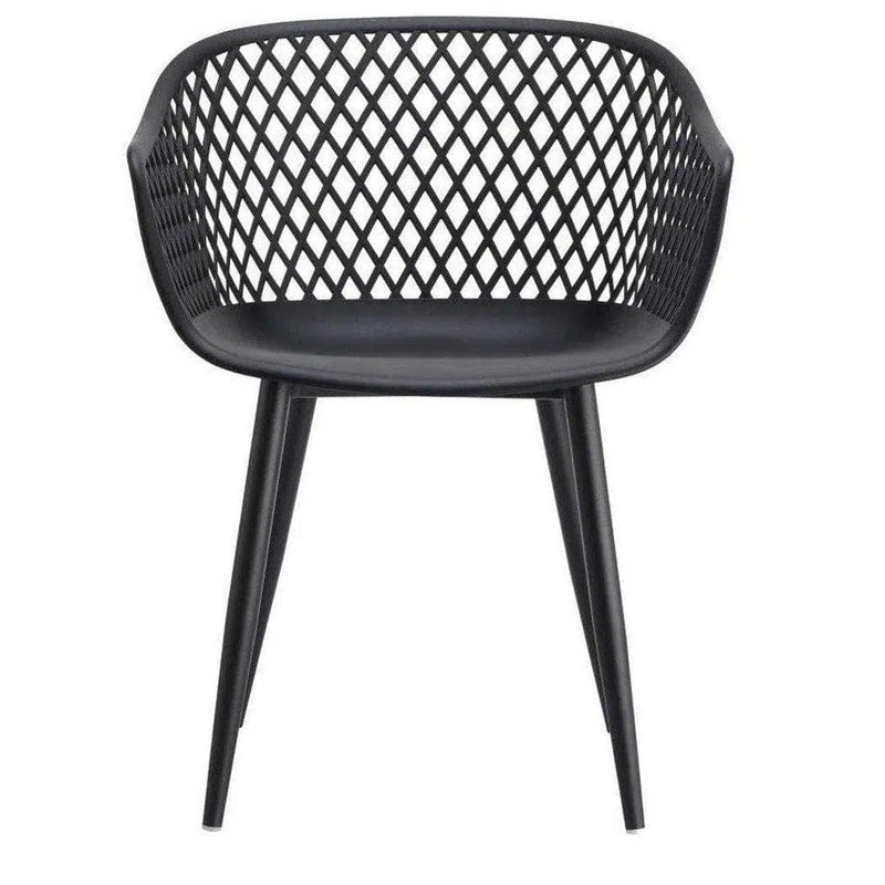 Outdoor Chair Black Set