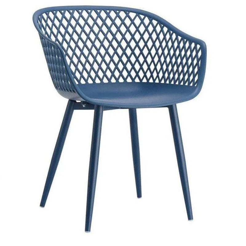 Outdoor Chair Blue Set