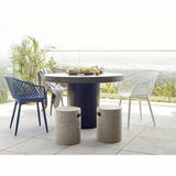 Outdoor Chair Grey Set