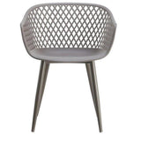 Outdoor Chair Grey Set