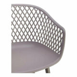 Outdoor Chair Grey Set