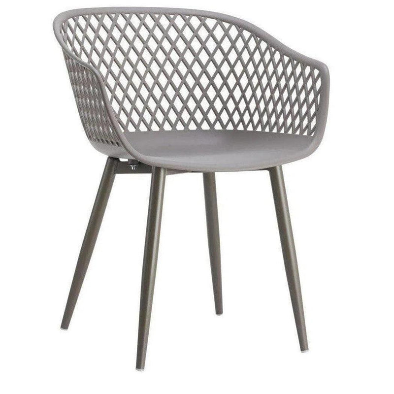 Outdoor Chair Grey Set