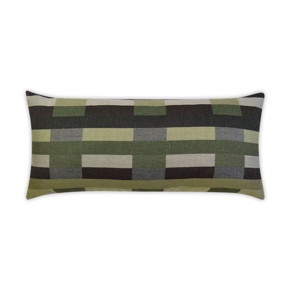 Outdoor Charleston Lumbar Pillow - Palm-Outdoor Pillows-D.V. KAP-LOOMLAN