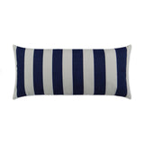 Outdoor Classics Lumbar Pillow - Navy-Outdoor Pillows-D.V. KAP-LOOMLAN