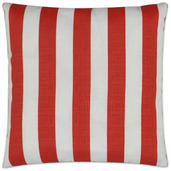 Outdoor Classics Pillow - Red-Outdoor Pillows-D.V. Kap-LOOMLAN