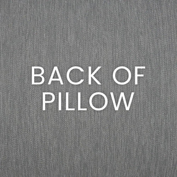 Outdoor Conch Lumbar Pillow - Zinc-Outdoor Pillows-D.V. Kap-LOOMLAN