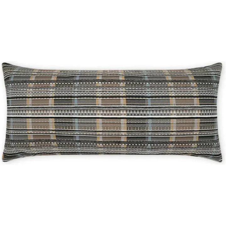 Outdoor Conch Lumbar Pillow - Zinc-Outdoor Pillows-D.V. Kap-LOOMLAN