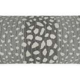 Outdoor Deerskin Lumbar Pillow - Flannel-Outdoor Pillows-D.V. KAP-LOOMLAN