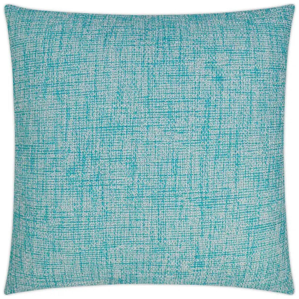 Outdoor Double Trouble Pillow - Turquoise