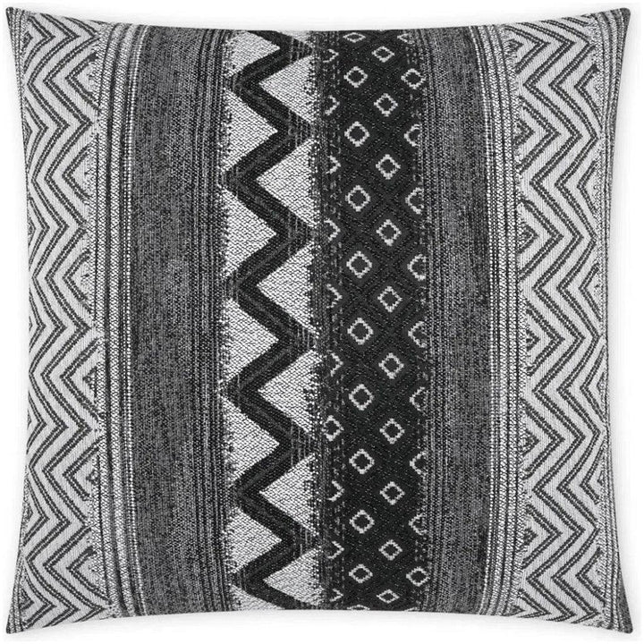 Outdoor Embolden Pillow - Charcoal-Outdoor Pillows-D.V. Kap-LOOMLAN