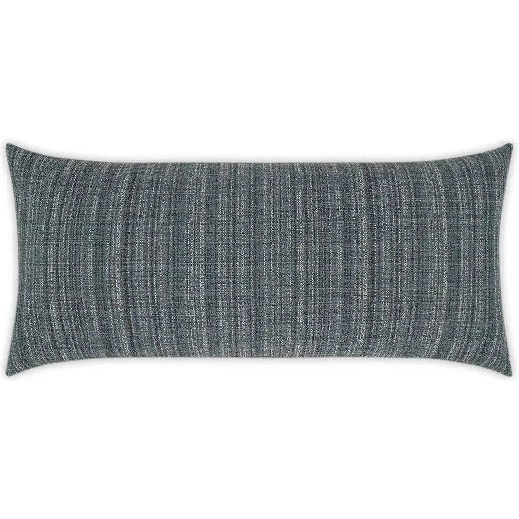 Outdoor Fiddledidee Lumbar Pillow - Navy