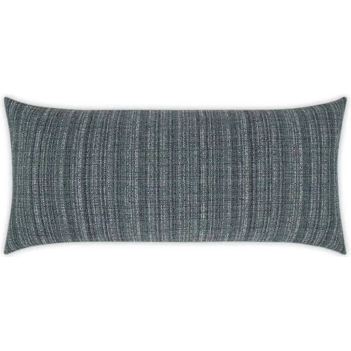Outdoor Fiddledidee Lumbar Pillow - Navy-Outdoor Pillows-D.V. Kap-LOOMLAN