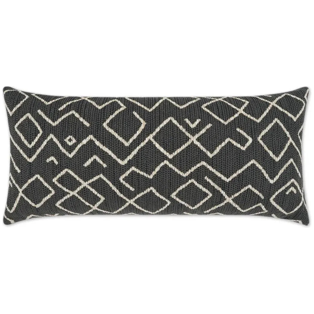 Outdoor Kraken Lumbar Pillow - Charcoal