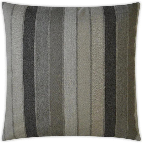 Outdoor Lucy Pillow - Asphalt-Outdoor Pillows-D.V. Kap-LOOMLAN
