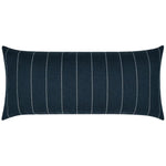 Outdoor Malibu Lumbar Pillow - Indigo