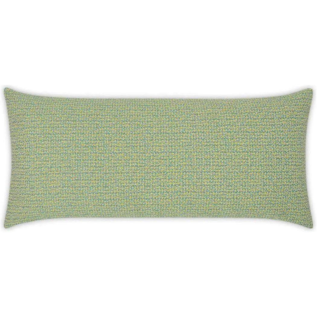 Outdoor Melan Lumbar Pillow - Caribe