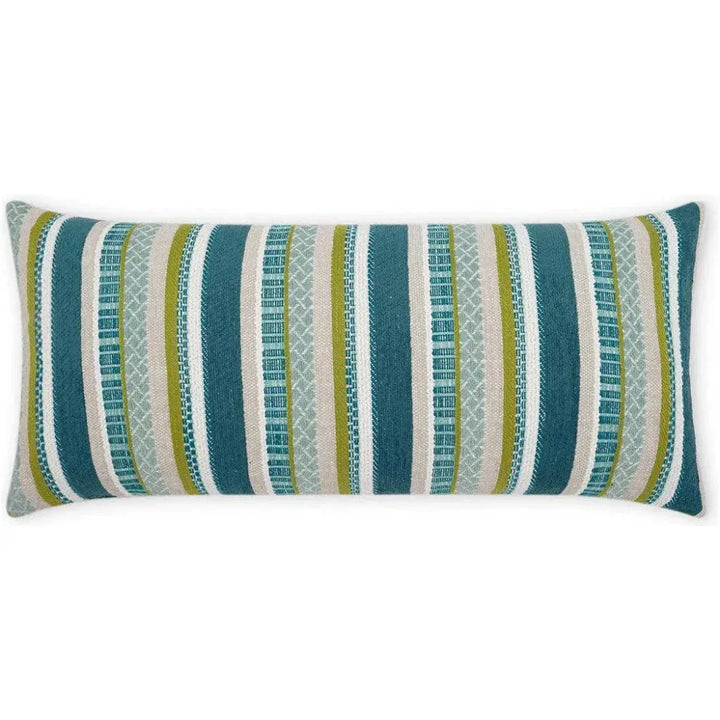 Outdoor Oriana Lumbar Pillow - Tahiti-Outdoor Pillows-D.V. Kap-LOOMLAN