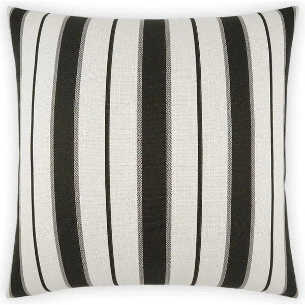 Outdoor Paruani Pillow - Ebony-Outdoor Pillows-D.V. Kap-LOOMLAN