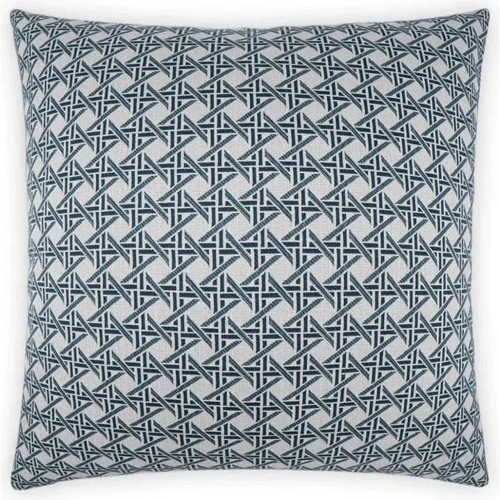 Outdoor Pella Pillow - Blue-Outdoor Pillows-D.V. Kap-LOOMLAN