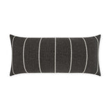 Outdoor Pencil Lumbar Pillow - Carbon-Outdoor Pillows-D.V. KAP-LOOMLAN