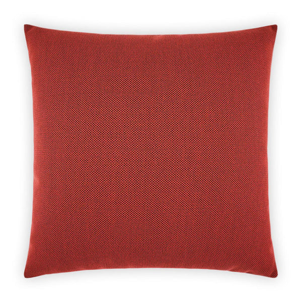 Outdoor Pyke Pillow - Red-Outdoor Pillows-D.V. KAP-LOOMLAN