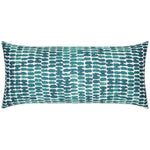 Outdoor Reach Lumbar Pillow - Turquoise