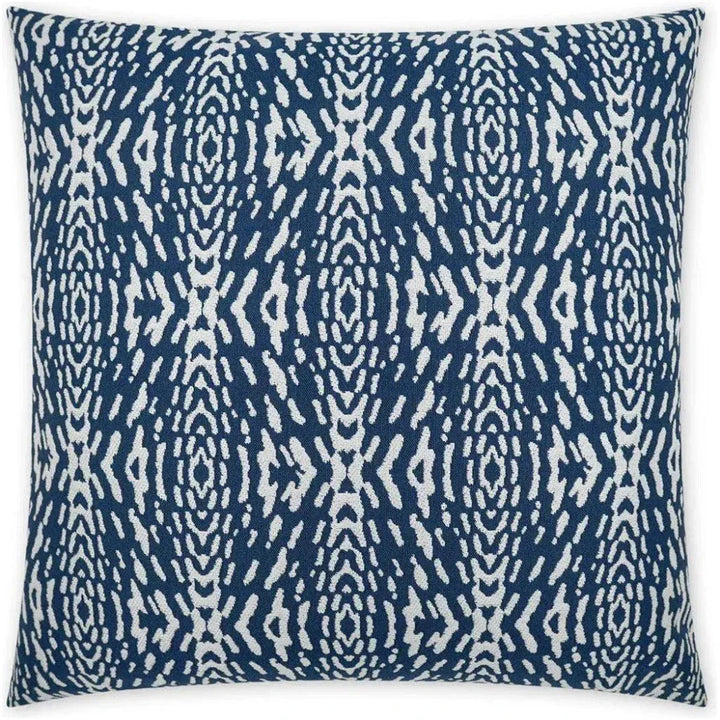 Outdoor Riff Pillow - Blue-Outdoor Pillows-D.V. Kap-LOOMLAN