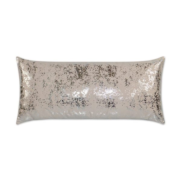 Outdoor Sand Dune Lumbar Pillow - Pebble-Outdoor Pillows-D.V. KAP-LOOMLAN