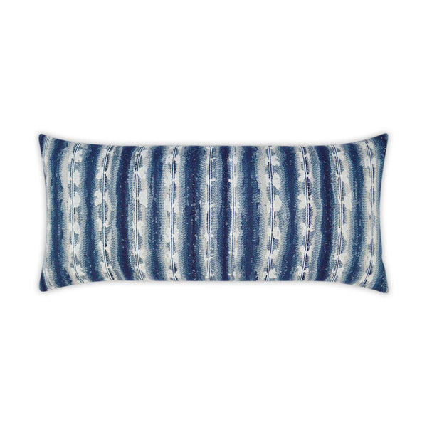Outdoor Sunshibo Stripe Lumbar Pillow-Outdoor Pillows-D.V. KAP-LOOMLAN