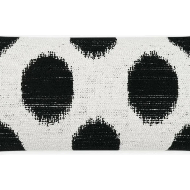 Outdoor Vianella Lumbar Pillow - Tuxedo-Outdoor Pillows-D.V. Kap-LOOMLAN