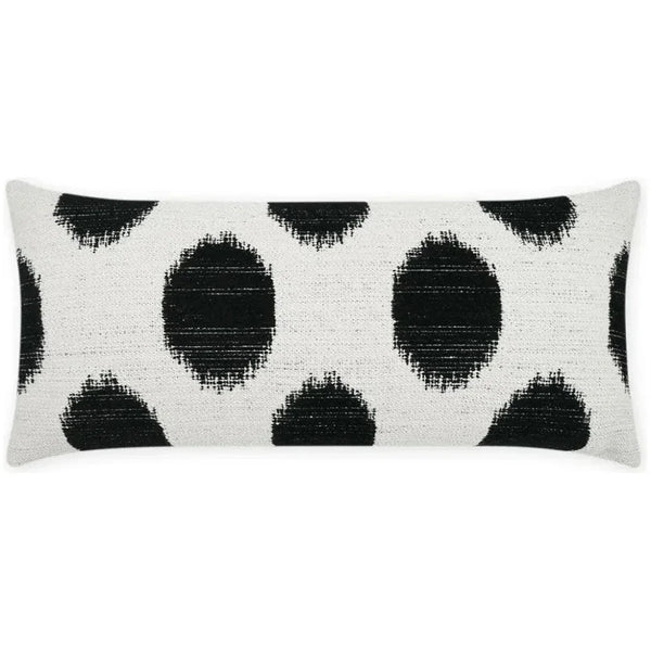 Outdoor Vianella Lumbar Pillow - Tuxedo-Outdoor Pillows-D.V. Kap-LOOMLAN