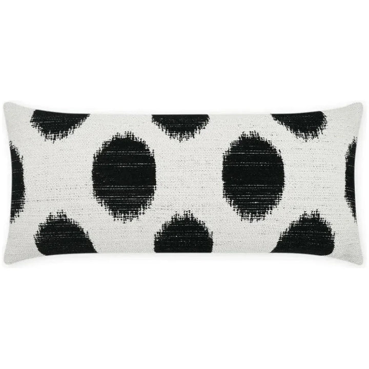 Outdoor Vianella Lumbar Pillow - Tuxedo-Outdoor Pillows-D.V. Kap-LOOMLAN